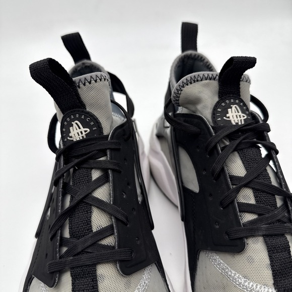 Nike Air Huarache Run Ultra Wolf Grey Black 819685-010 Men's US Size 9 Rare - Picture 8 of 16
